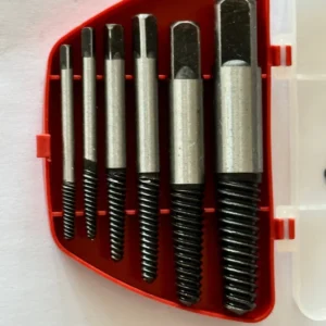 Screw and Bolt Remover Set 6pcs High Carbon Steel T handle Speed Breaker Metric Used for Screw Removal