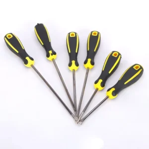 Screwdriver Manufacturer Household High hardness Steel Screwdriver 4 8 Inch One cross Household Repair Screwdriver