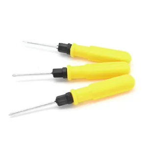 Screwdriver Two inch dual purpose screwdriver Slotted cross screwdriver