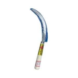Serrated Small toothed Outdoor Scallion Knife Manganese Steel Small Grain Sickles for Harvesting Weeding Grain Curved Knife