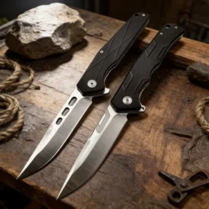 Sharp 7cr13 Stainless Steel Blade Pocket Outdoor Camping Folding Survival Knife