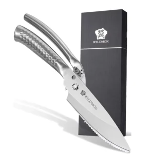 Sharp Stainless Steel Heavy Duty Poultry Shears Multifunctional Detachable Chicken Bone Scissors Kitchen Tool