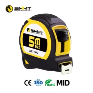 Shockproof Rubber Case Steel Tape Measure Professional 5m 7.5m Heavy Duty Measuring Tape for Contractor and Builder