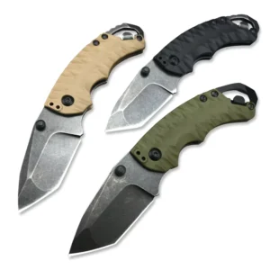Shuffle II 8750 Outdoor 2.55 inch 8Cr13Mov Blade 57 59HRC Nylon Glass Fiber Handle DIY OEM 88g H97 H98 H99 Pocket Knife