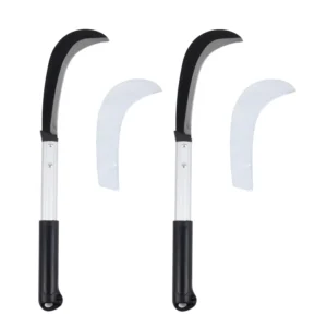 Shunxinyi Extra Long Brush Cutter Clearing Sickle with Manganese Steel for Weeds and Vines