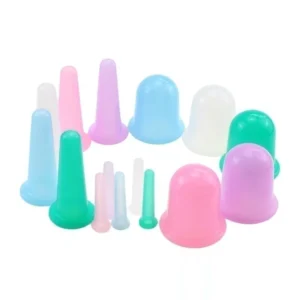 Silicone Cupping Therapy Set Massage Cups Anti Cellulite Silicone Vacuum Cups Body and Face