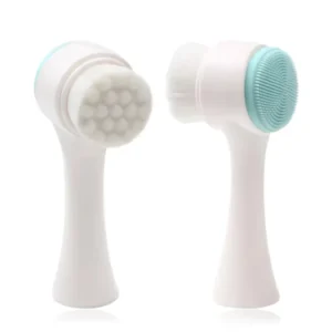 Silicone Face Cleansing Brush Double Sided Facial Cleanser Blackhead Removal Product Pore Cleaner Exfoliator Face Scrub Brush B1