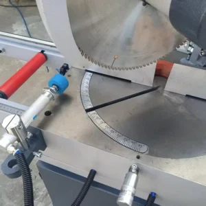 Single Head Cutting Saw for Aluminum Doors and Windows 45/90 Degrees High Precision with CE Certified