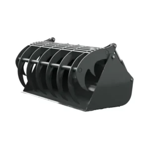 Skid Steer Grapple Rake Bucket Rock Wood Grapple Quick Coupler