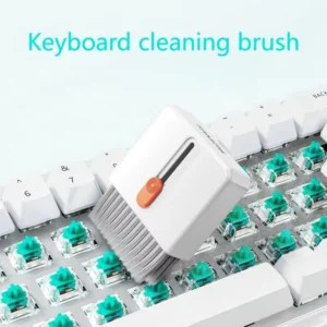 Small Mobile Phone Cleaning Brush Keyboard Cleaning Tool Plastic Handle Multifunctional Cleaning Brushes