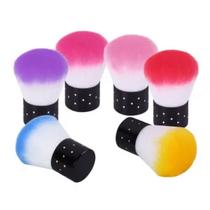 Small New Style Manicure Tools Nail Brush Dust Cleaning Brush Loose Powder Blush Mushroom Brush Synthetic Hair Source