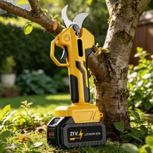 Smart Performance 25mm Electric Pruner for Orchard Maintenance Durable Brushless Motor Cordless Garden Tool