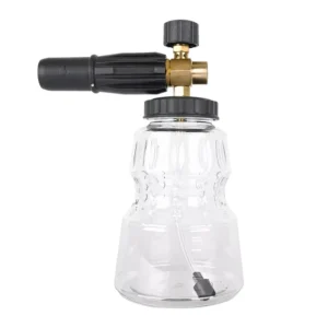 Snow Foam Lance Power Washer Foam Cannon Foam Nozzle High Pressure Soap Foamer with Large Mouth Transparent Bottle