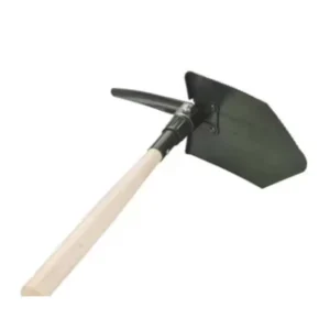 Snow Shovels and Spades Black Red Blue Head Steel Wood Handle