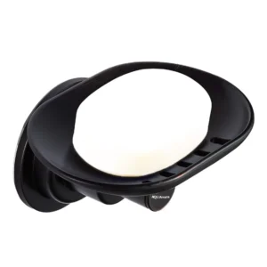 Soap Dish Luxury Black Vacuum Suction Cup Soap Holder Bathroom Kitchen Wall Mounted ABS Plastic New Design Eco Friendly Creative