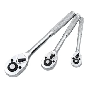 Socket Ratchet Wrench Quick Wrench Automotive Repair Tools 3PC Set