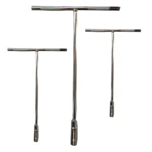 Socket Spanner T Type Wrench Metric Hand Tool for Automotive Repair Maintenance Workshop Mechanical Use Tool Kit