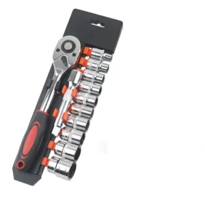 Socket Wrench Set with Bag Complete Car Repair Household Quick Ratchet Wrench Combination Hardware Tools Heat Shrinkage