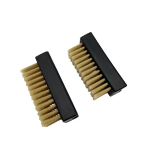Soft Boar Bristle Cleaning Brush Wooden Handle Plastic Hair Shoe Cleaning Brush