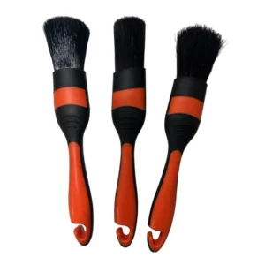 Soft DIY Nylon PP PET Boar Hair Car Detailing Brushes OEM Customizable Interior Exterior Dust Cleaning