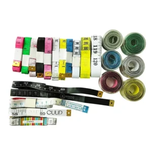 Soft Glass Fiber Self Winding Tape Measure 150cm 200cm 300cm Metric Imperial