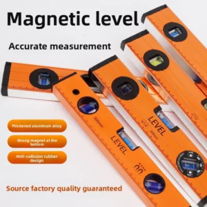Solid Level Gauge Multi specification High precision Cast Aluminum Strong Magnetic Professional Measurement Level Level