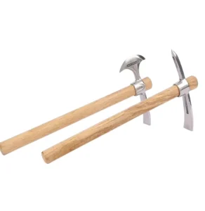 Source Factory Rust Proof Multi Size Outdoor Tools Fixed Angle Axe Pick Hoe Hardware with Wood Handle Trusted Source