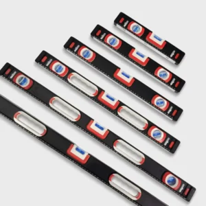Spirit Level Set with Multiple Sizes High Precision Bubble Level Rulers (3 Vials) for Construction Hanging & Home Decoration