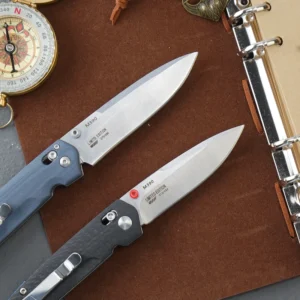 Spot Goods Self Defense Tactical Ops Folding Knife with M390 Steel for Outdoor and Security Use