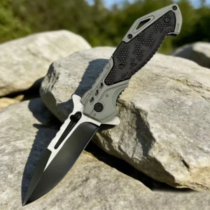 Stainless Outdoor Folding Knives High Hardness Tactical Survival Knife Comfortable Handle Camping Survival Knives