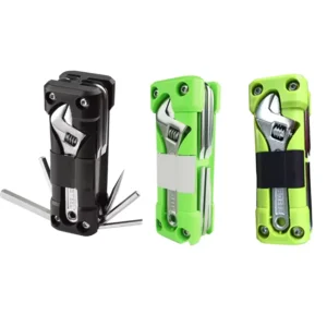 Stainless Steel Bicycle Tool Kit Multitool Wrench Set with Tire Repair Tools Screwdriver and Chain for Road Bikes