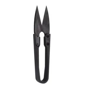 Stainless Steel Black Spring Mini Yarn Scissor Clothing Sharp Yarn Cutting Scissors