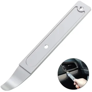 Stainless Steel Curved Mini Pocket Pry Bar for Industrial DIY Door Panel Trim Removal