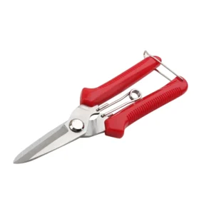 Stainless Steel Garden Pruner Garden Scissors Set Garden Shears 18.7CM Fruit Branch Pruning Shears