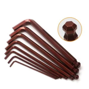 Stainless Steel Hex Key Set Metric and Imperial Allen Key L Wrench Tool Kit High Torque 2000lb ft for Industrial DIY Repair