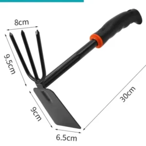Stainless Steel Mini Dual-purpose Hand Hoe Shovel for Loosening Soil and Weeding in Flower Beds