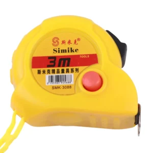 Stainless Steel Tape Measure Meter 3m Thickened Self locking Rubberized Woodworking Tool Pull Ruler Metric Tape Measuring Tool