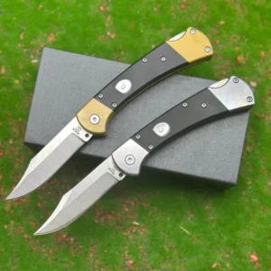 Stainless Steel Wood Outdoor Mini Folding Knife DIY OEM Multi-function Portable Pocket Camping Self-defense Fruit