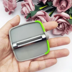 Stainless Steel+TPR+PP Double Finger Fruit Vegetable Peeler Kitchen Gadgets