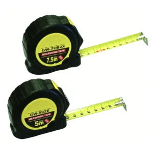 Steel ABS Retractable Auto Lock Imperial & Metric Dual Scale 16ft 25ft Measure Tape