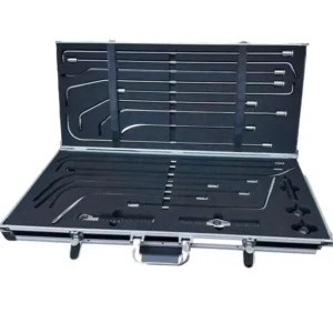 Steel Car Dent Repair 17 Piece Quick Release Hook Set Dent Sheet Metal Foam Replaceable Handle Pdr Tool Set