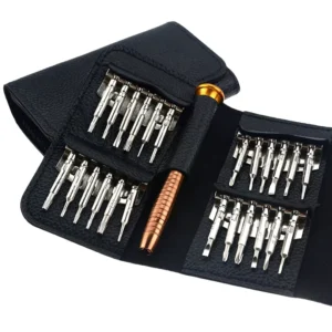 Steel Chrome Finish Slotted Screwdriver Set 25 1 Torx Multifunctional Precision Tool for Phones Tablets PC Repair