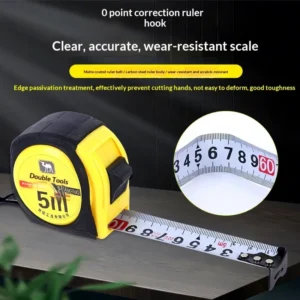 Steel Coated Anti Fall Self Locking Rolling Tape Measure Very Small Size 3m 10m Lengths High Precision Wear Resistant