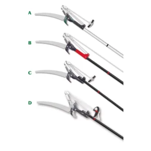 Steel Curved Extendable Tree Pruner Telescopic Tree Pruner Extendable Pole Saw Branch Trimmer Pruner
