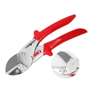 Steel Garden Shears Branch Scissors Anti-Slip Grip Manual Trimming Scissors for Flower Plant Care Long Blades