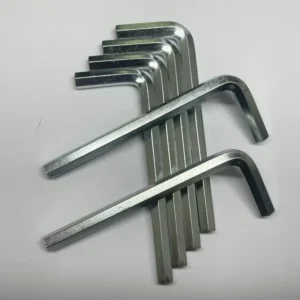 Steel Hardened L Shaped Inner Hexagonal Hex Key Wrench Model YYWJ M4-21-57 H4*21*57 (External Measurement)