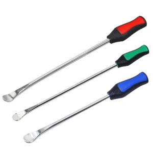 Steel Spoon Tire Kit with Pry Bar Lifting Rod Multi Functional Auto Rim Protector and Tire Changing Lever Tools