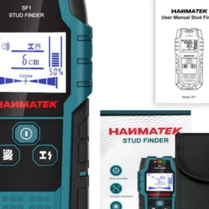 Stock Hanmatek SF1 4 in 1 Stud Finder Wall Ferrous Non ferrous PLC Warranty