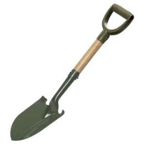 Strong Durable Carbon Steel Round Head Garden Small Spade Landscape Farming Digging Camping Shovel
