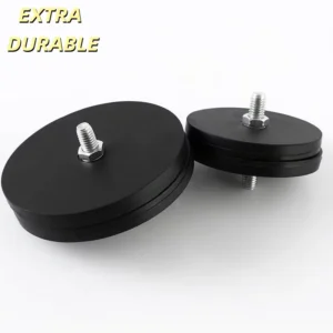 Strong Rubber Coated Magnet Magnetic Suction Cup for Car Ceiling Lamp Seat Magnetic Materials Product